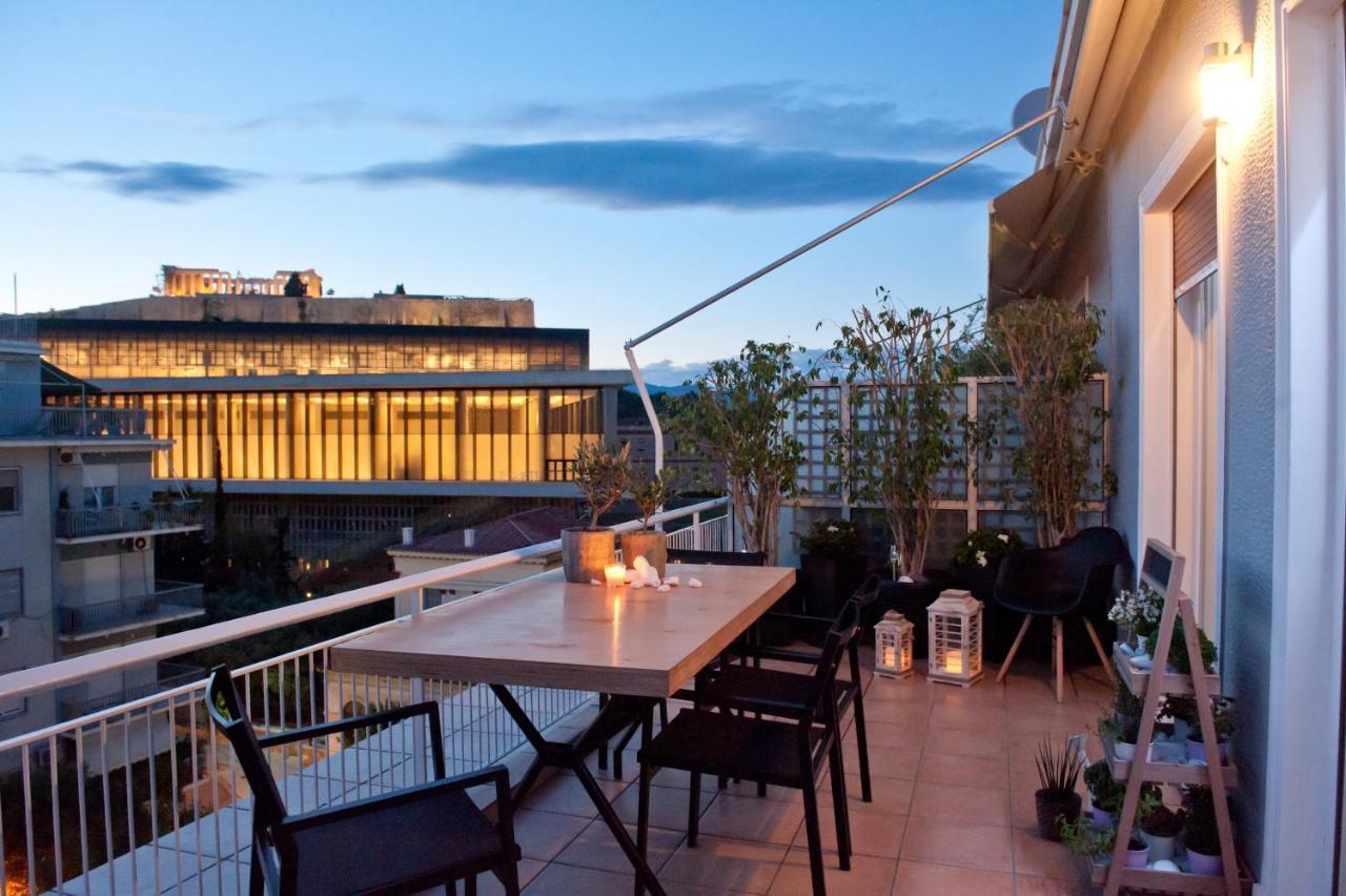 Acropolis View Deluxe Penthouse & Luxury Apartments Atény Exteriér fotografie