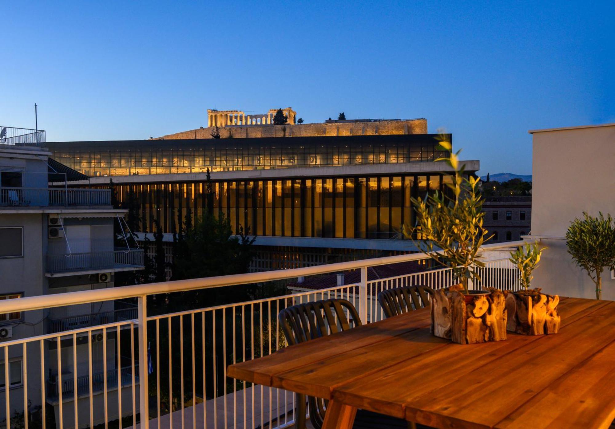 Acropolis View Deluxe Penthouse & Luxury Apartments Atény Pokoj fotografie